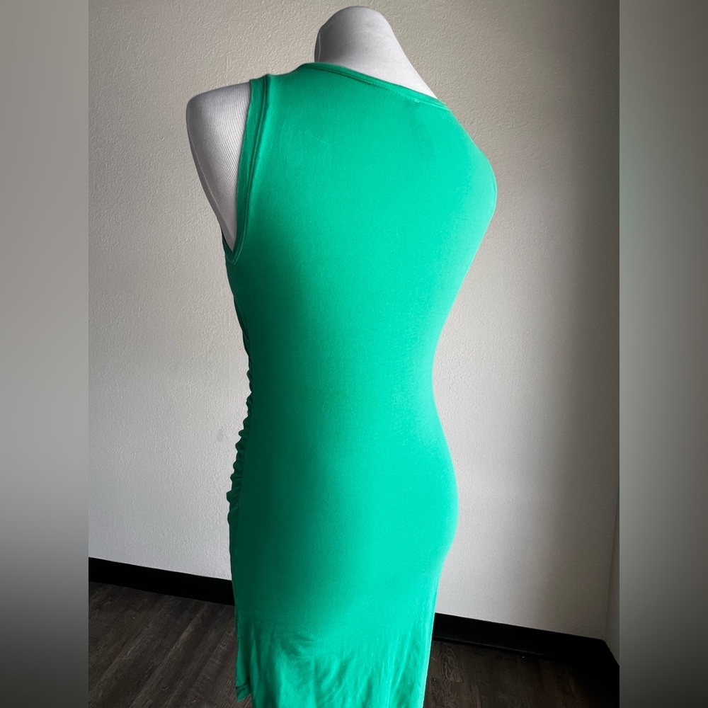 BoBi Los Angeles Emerald Green dress Size XS - Picture 2 of 6